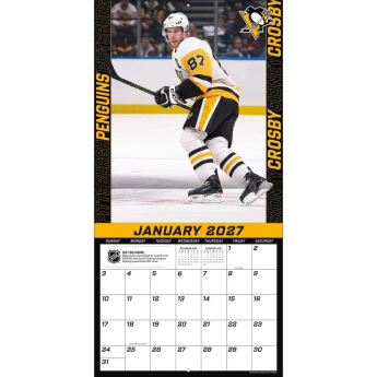 Pittsburgh Penguins calendar NHL #87 Sidney Crosby 2027