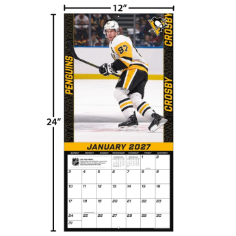 Pittsburgh Penguins calendar NHL #87 Sidney Crosby 2027
