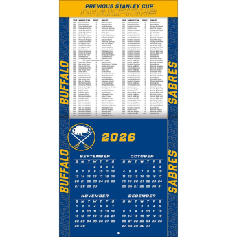 Buffalo Sabres calendar NHL 2027 Wall
