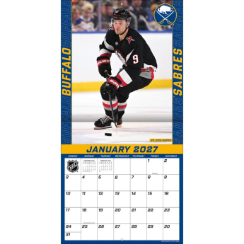 Buffalo Sabres calendar NHL 2027 Wall