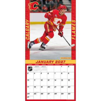 Calgary Flames calendar NHL 2027 Wall