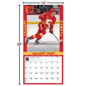 Calgary Flames calendar NHL 2027 Wall