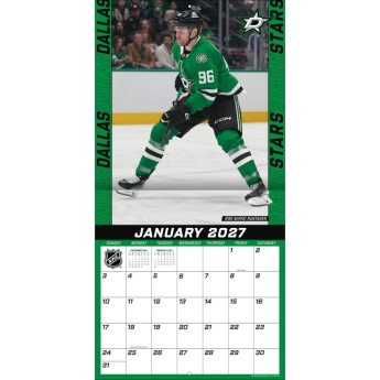 Dallas Stars calendar NHL 2027 Wall