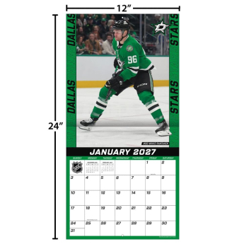 Dallas Stars calendar NHL 2027 Wall