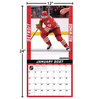 Detroit Red Wings calendar NHL 2027 Wall