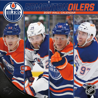 Edmonton Oilers calendar NHL 2027 Wall