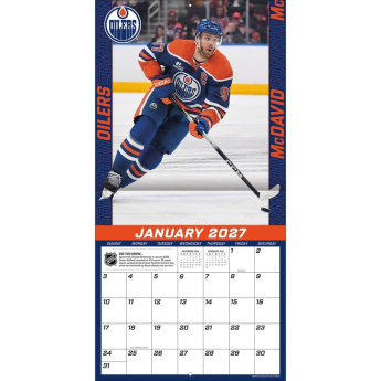 Edmonton Oilers calendar NHL #97 Connor McDavid 2027 Wall
