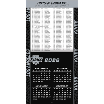 Los Angeles Kings calendar NHL 2027 Wall