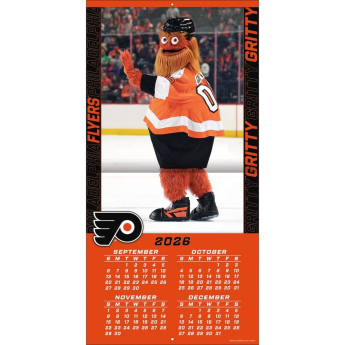 Philadelphia Flyers calendar Gritty 2027 Wall