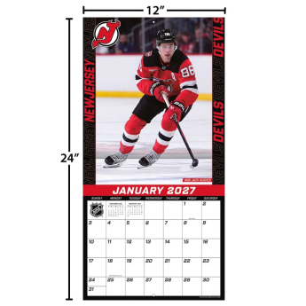New Jersey Devils calendar NHL 2027 Wall