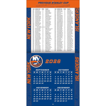 New York Islanders calendar NHL 2027 Wall