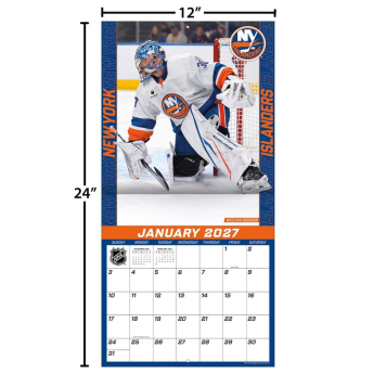 New York Islanders calendar NHL 2027 Wall