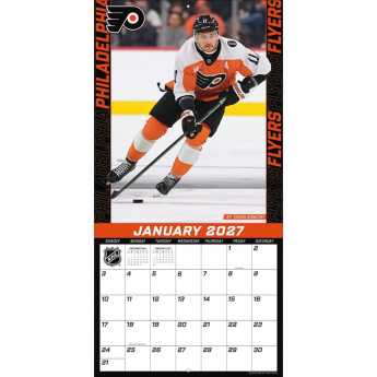 Philadelphia Flyers calendar NHL 2027 Wall