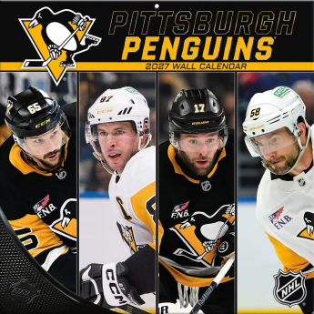 Pittsburgh Penguins calendar NHL 2027 Wall