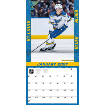 St. Louis Blues calendar NHL 2027 Wall