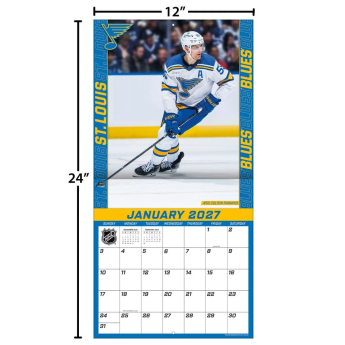 St. Louis Blues calendar NHL 2027 Wall