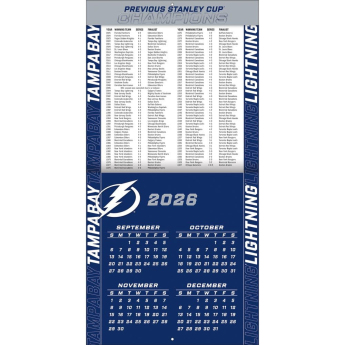 Tampa Bay Lightning calendar NHL 2027 Wall