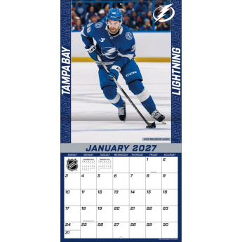 Tampa Bay Lightning calendar NHL 2027 Wall