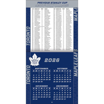 Toronto Maple Leafs calendar NHL 2027 Wall