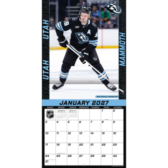 Utah Hockey Club calendar NHL 2027 Wall