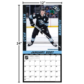 Utah Hockey Club calendar NHL 2027 Wall