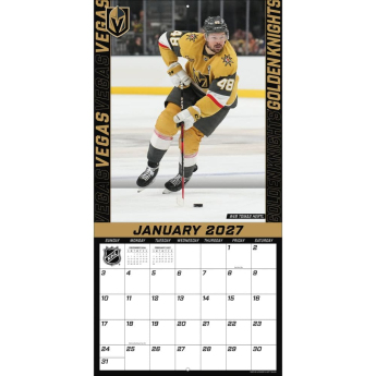 Vegas Golden Knights calendar NHL 2027 Wall
