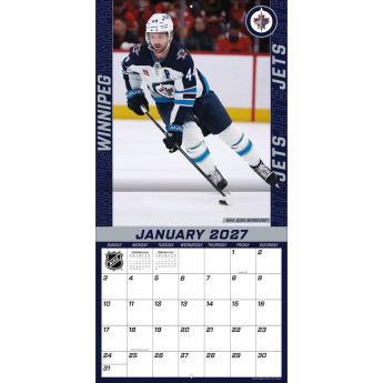 Winnipeg Jets calendar NHL 2027 Wall