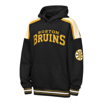 Boston Bruins hanorac cu glugă pentru copii NHL Camaraderie Oversized Colorblock Fleece
