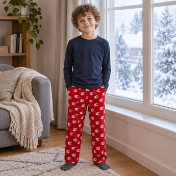 Calgary Flames pantaloni de pijama pentru copii Colored Printed Pant