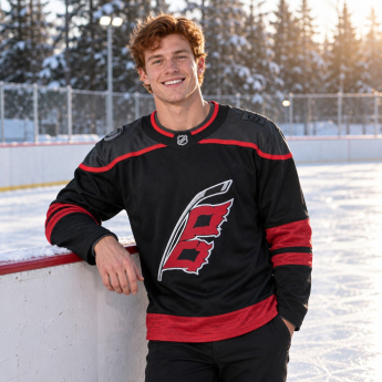 Carolina Hurricanes tricou de hochei Breakaway Alternate Jersey black