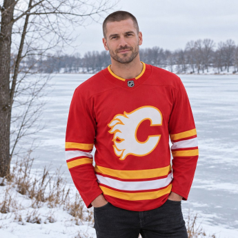 Calgary Flames tricou de hochei red Breakaway Alternate Jersey