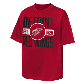 Detroit Red Wings tricou de copii NHL Shot Speed Short Sleeve Elevated