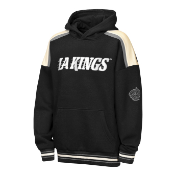 Los Angeles Kings geacă pentru copii cu glugă NHL Camaraderie Oversized Colorblock Fleece
