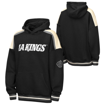 Los Angeles Kings geacă pentru copii cu glugă NHL Camaraderie Oversized Colorblock Fleece