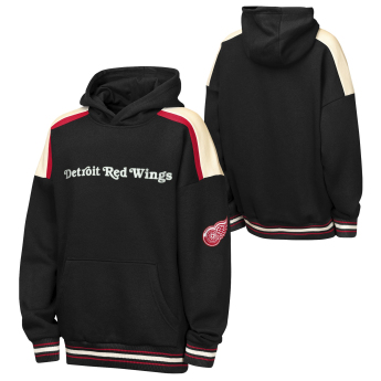 Detroit Red Wings hanorac cu glugă pentru copii NHL Camaraderie Oversized Colorblock Fleece