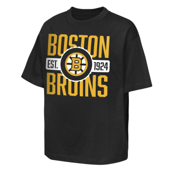 Boston Bruins tricou de copii NHL Shot Speed Short Sleeve Elevated