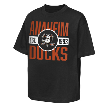 Anaheim Ducks tricou de copii NHL Shot Speed Short Sleeve Elevated