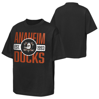 Anaheim Ducks tricou de copii NHL Shot Speed Short Sleeve Elevated