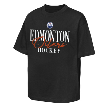 Edmonton Oilers tricou de copii NHL Overtime Winner Short Sleeve Elevated