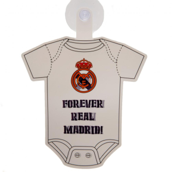 Real Madrid mini body auto Baby On Board Sign