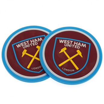West Ham United set suport oale 2pk Coaster Set
