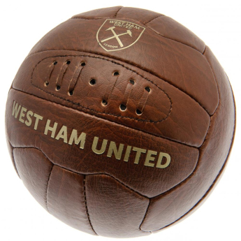 West Ham United balon de fotbal Faux Leather - size 5