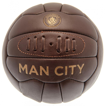 Manchester City balon de fotbal Retro Heritage Football - size 5