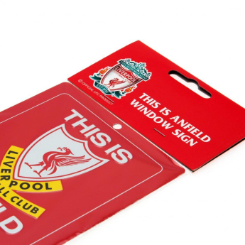 FC Liverpool semn pe geam Window Sign SQ