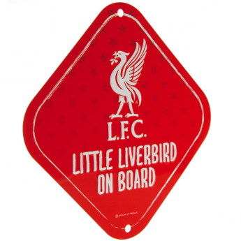 FC Liverpool abțibild bebeluș în mașină Little Dribbler
