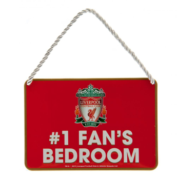 FC Liverpool semn pentru dormitor Bedroom Sign No1 Fan
