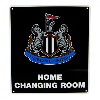 Newcastle United semn metalic Home Changing Room Sign