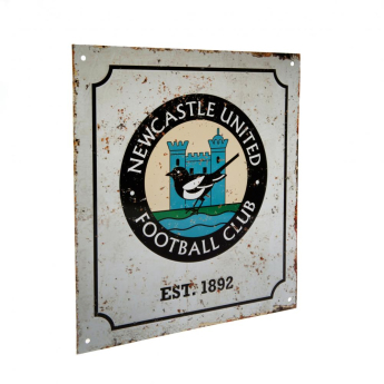 Newcastle United semn pe perete Retro Logo Sign
