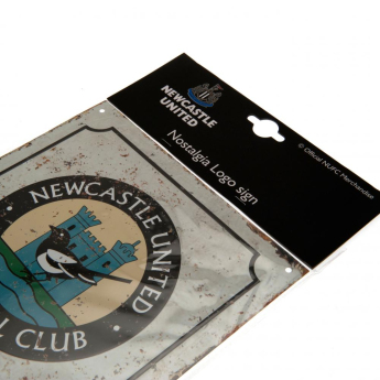Newcastle United semn pe perete Retro Logo Sign