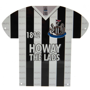 Newcastle United semn metalic Metal Shirt Sign